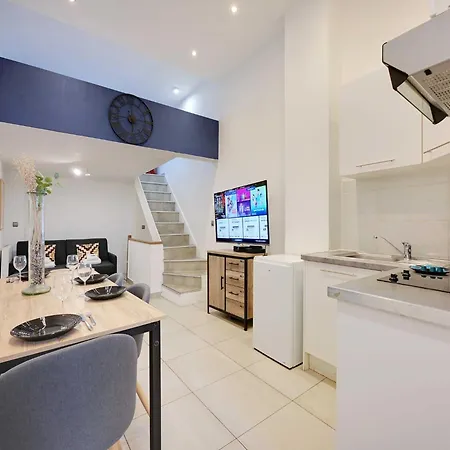 Apartment Charming -1br 4p - Gare District *