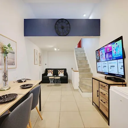Charming -1br 4p - Gare District Apartment